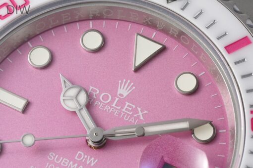 Rolex Submariner 116610LN 40mm Pink Dial Watch - WR005