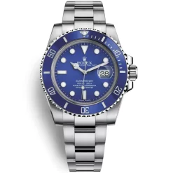 Rolex Submariner Date 40mm 116619LB Blue Dial Watch - WR001