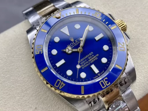 Rolex Submariner Date Royal Blue Dial Watch - WR007